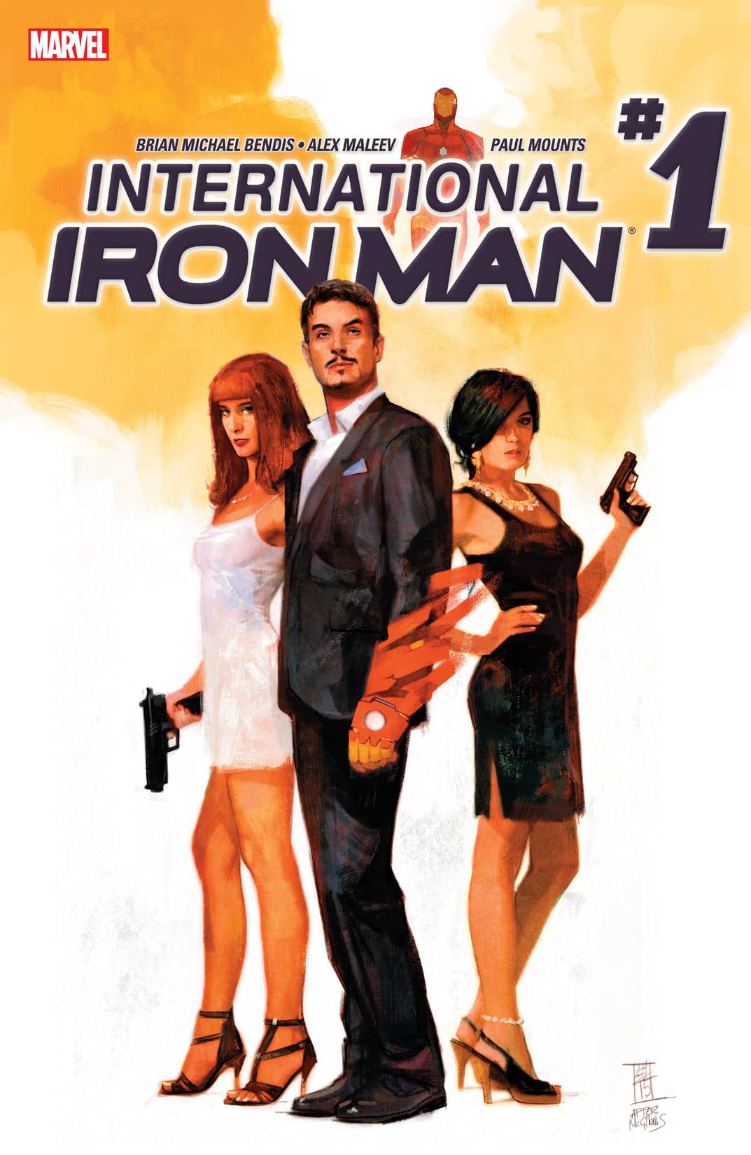 International Iron Man #1 cover