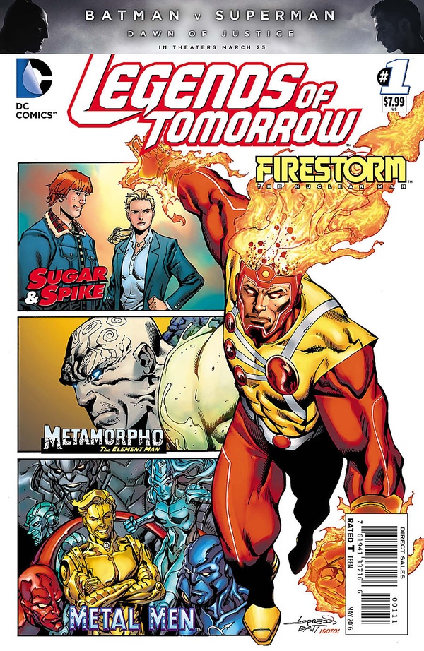 Legends of Tomorrow #1 cover