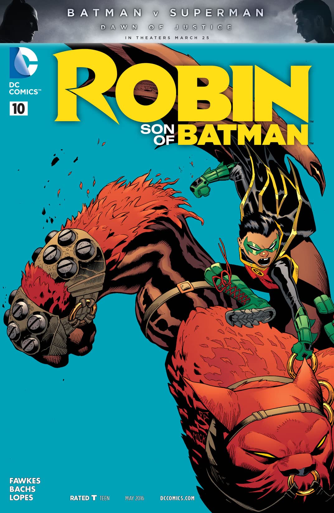 Robin: Son of Batman #10 cover