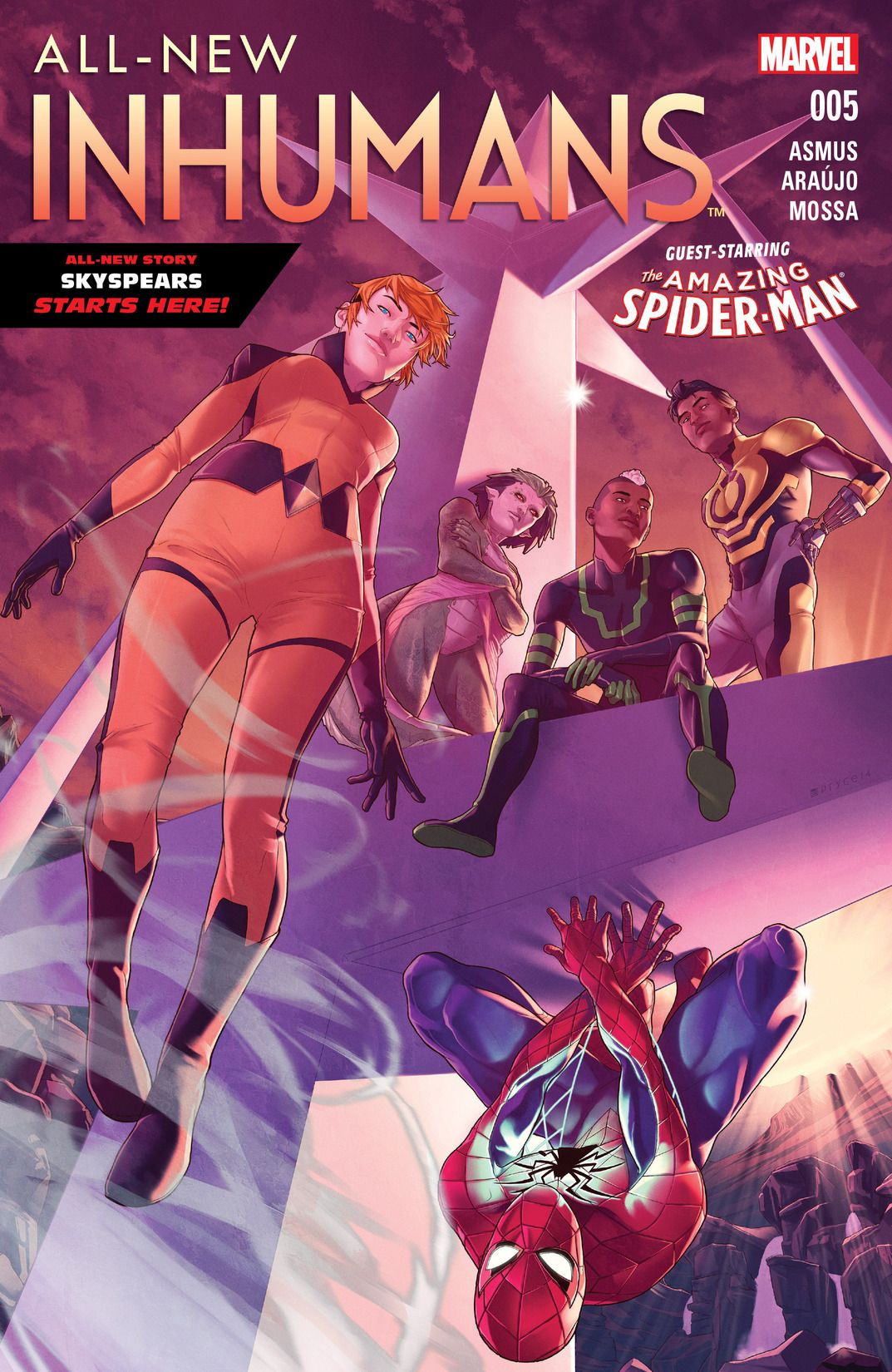 All-New Inhumans #5 cover