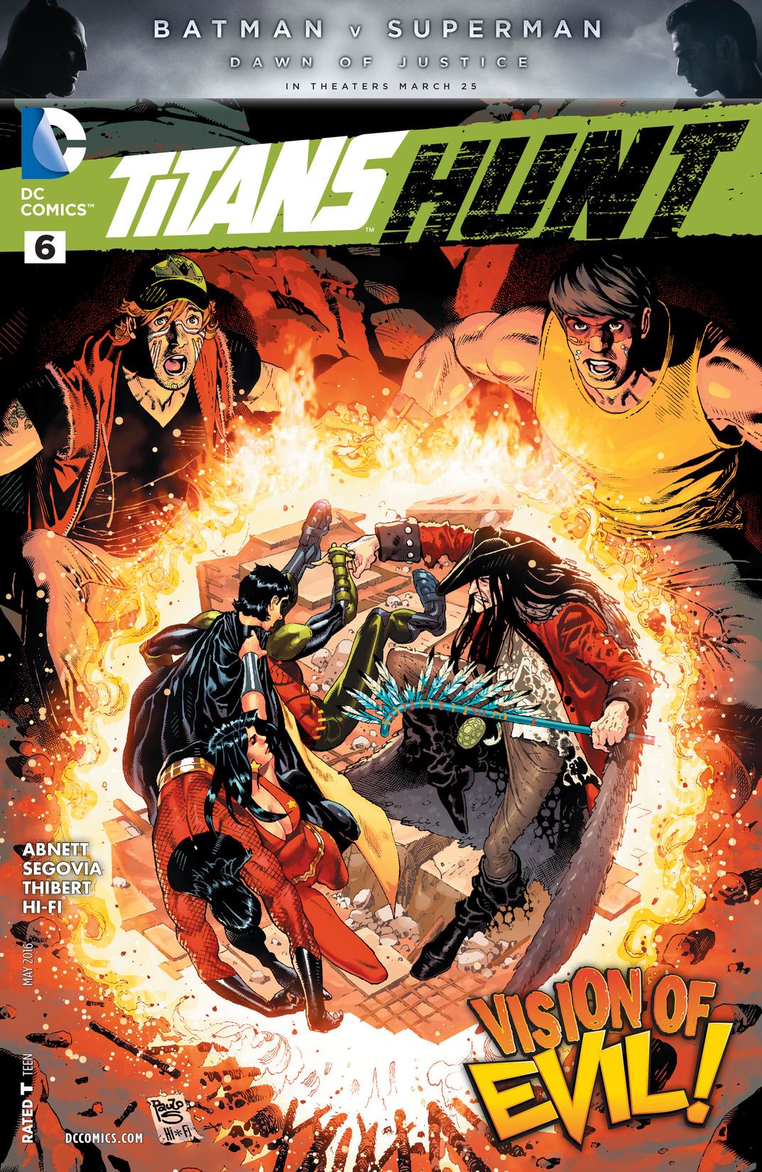 Titans Hunt #6 cover