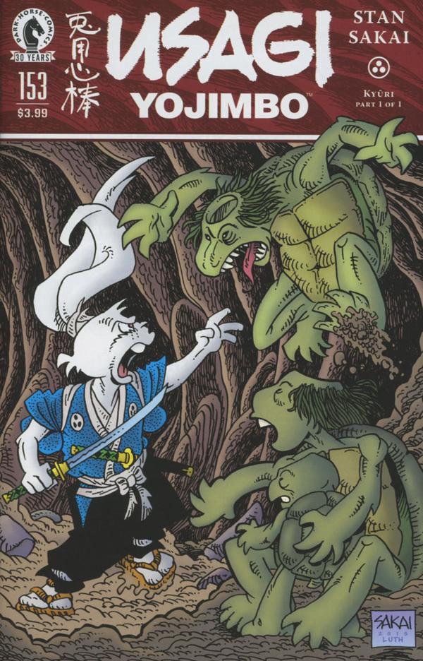 Usagi Yojimbo #153 cover