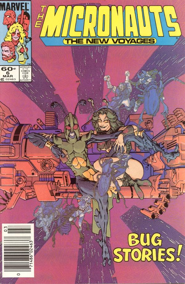 Micronauts #6 cover