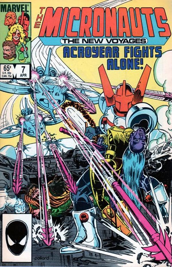 Micronauts #7 cover