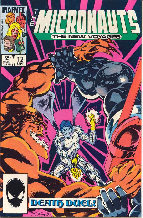 Micronauts #12 cover
