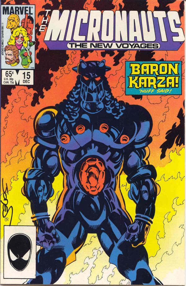Micronauts #15 cover