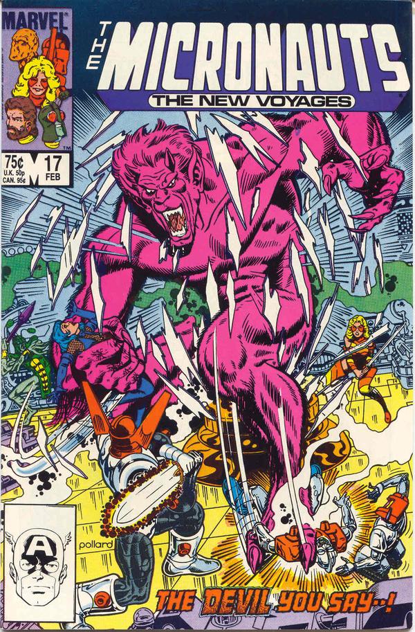 Micronauts #17 cover