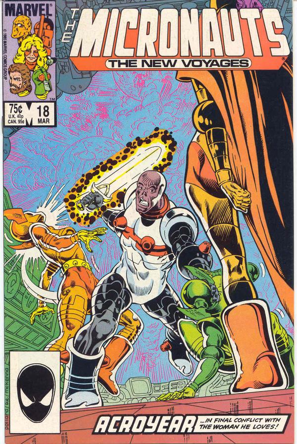 Micronauts #18 cover