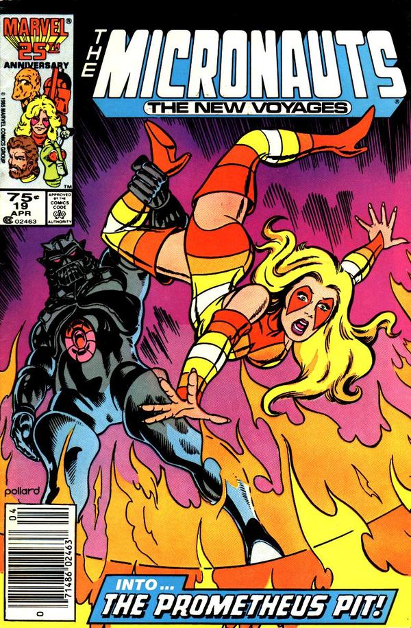 Micronauts #19 cover