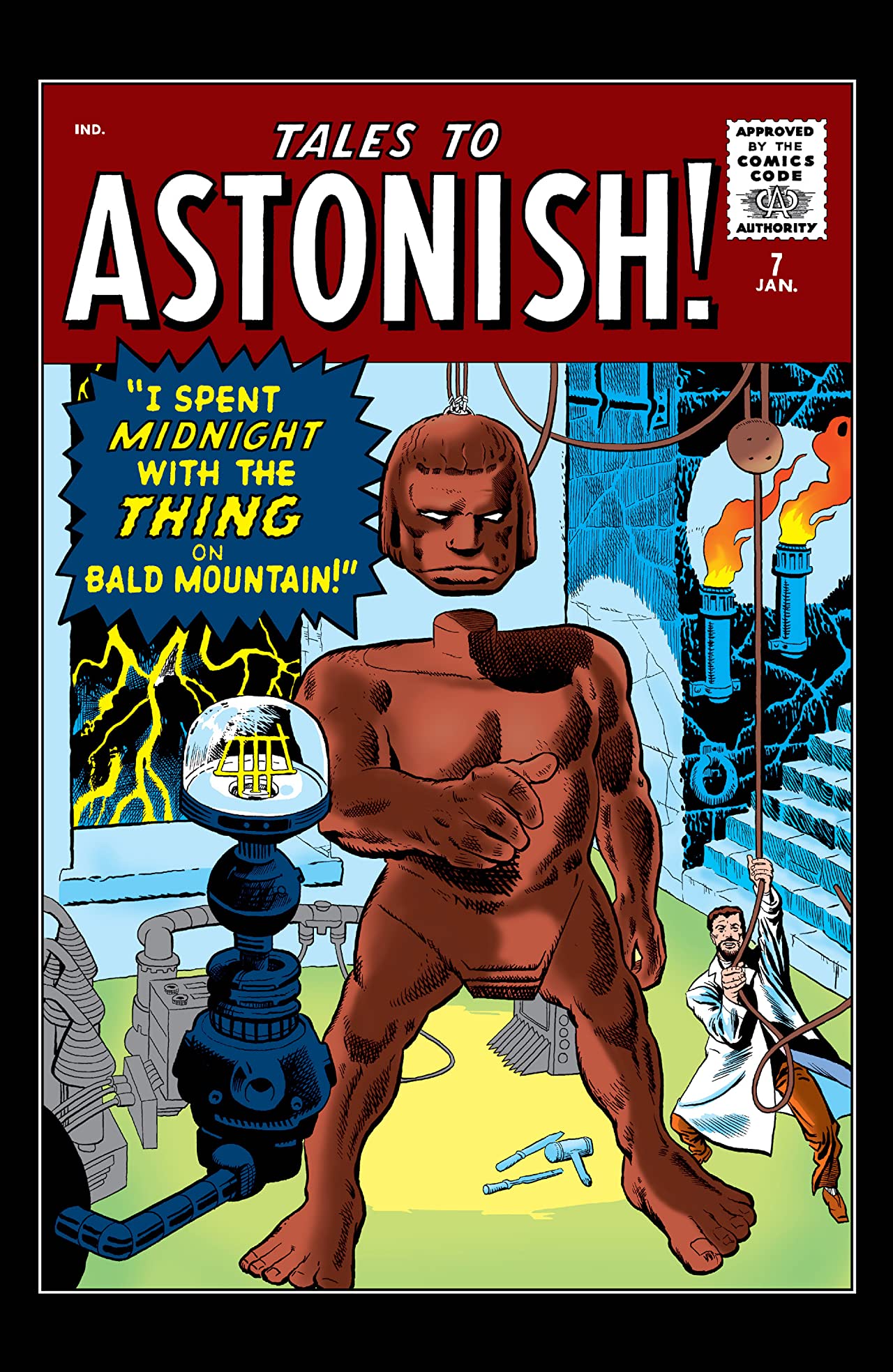 Tales to Astonish #7 cover