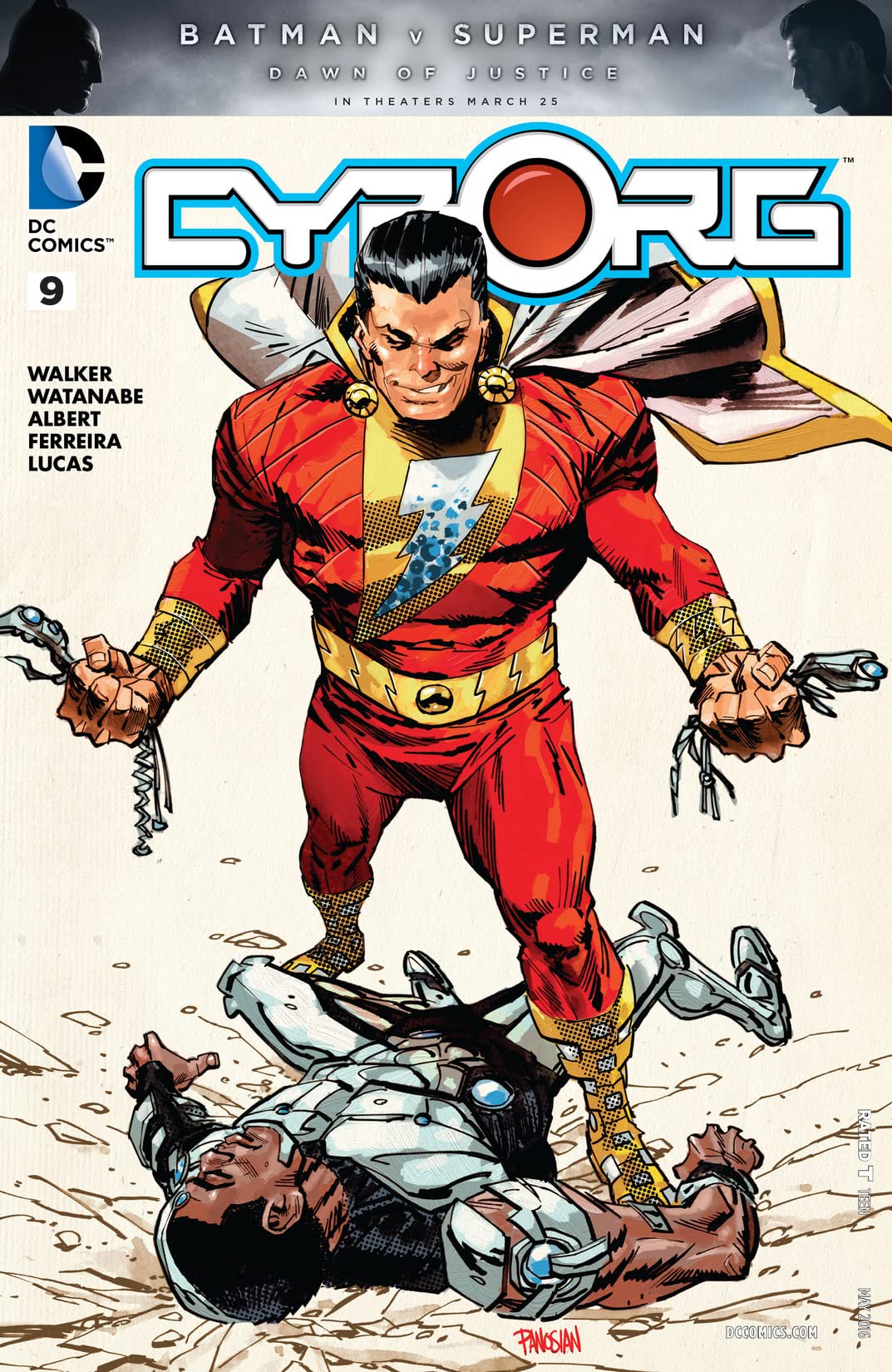 Cyborg #9 cover