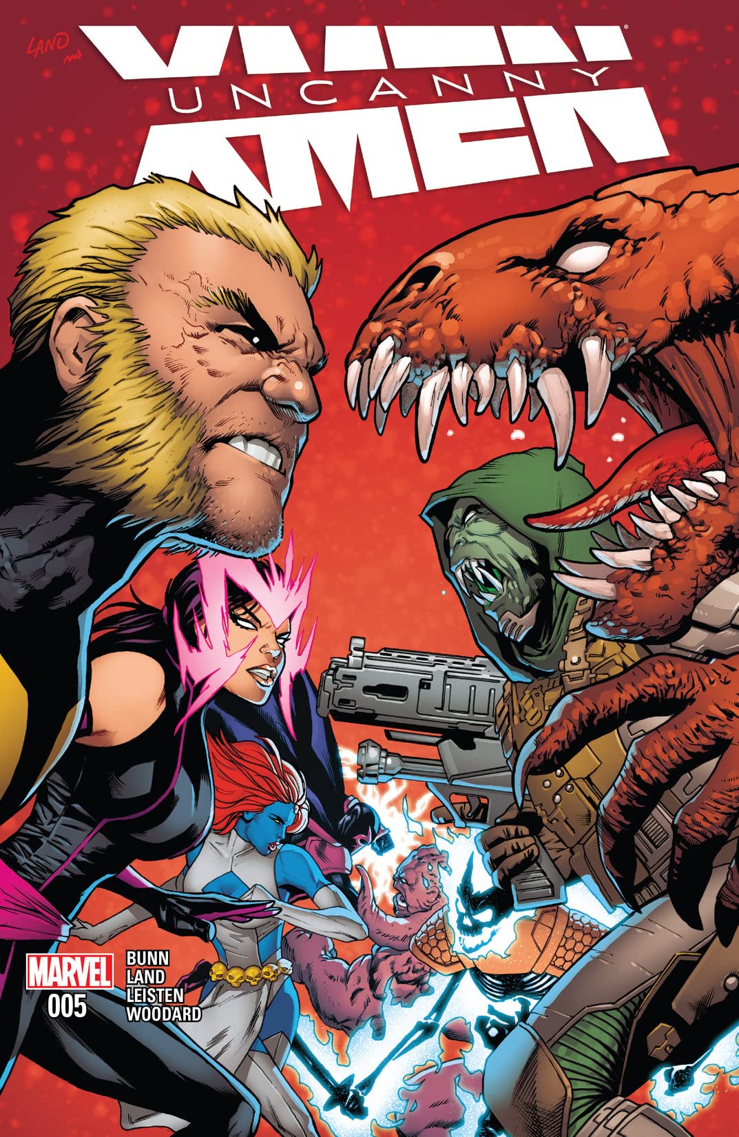 Uncanny X-Men #5 cover