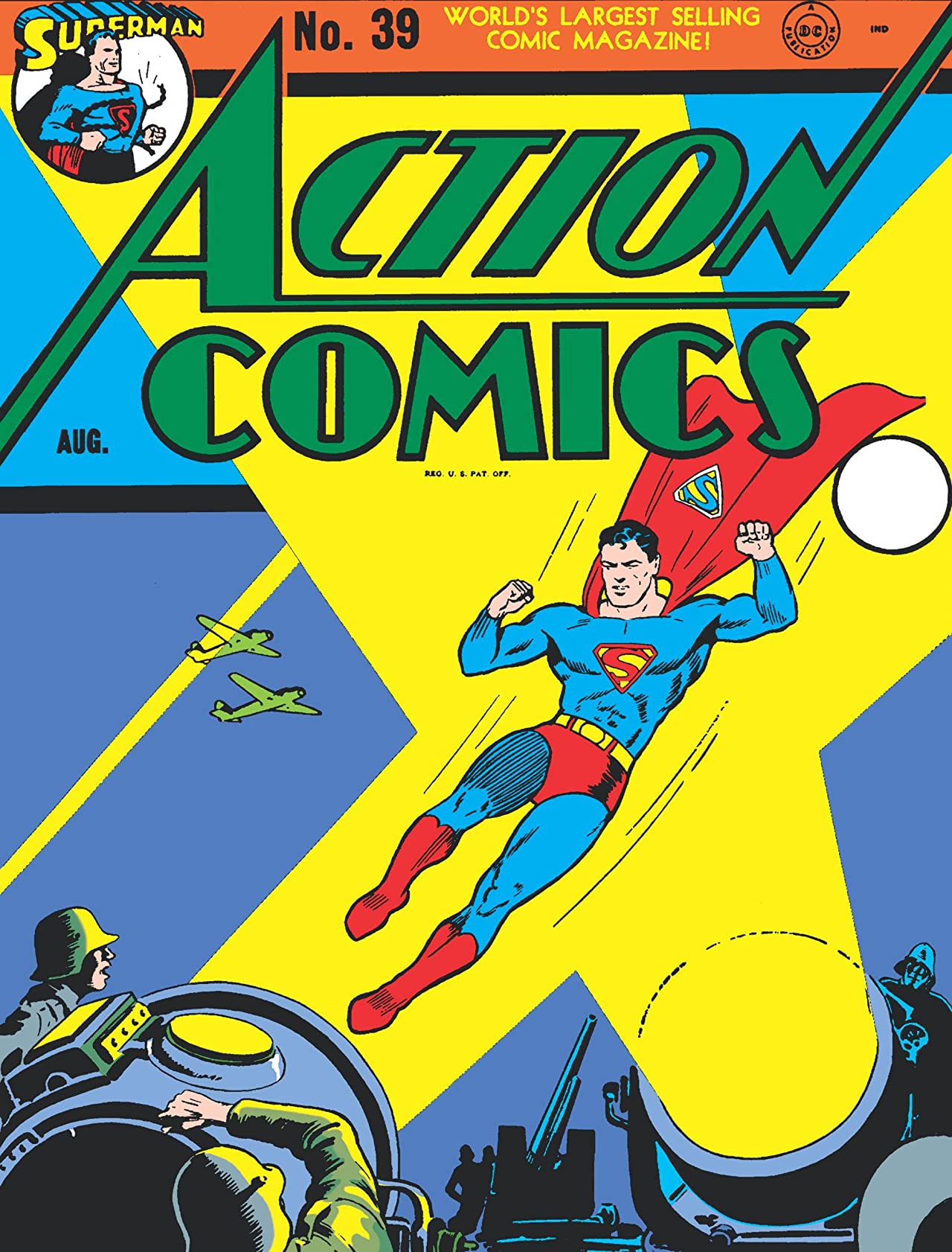 Action Comics #39 cover