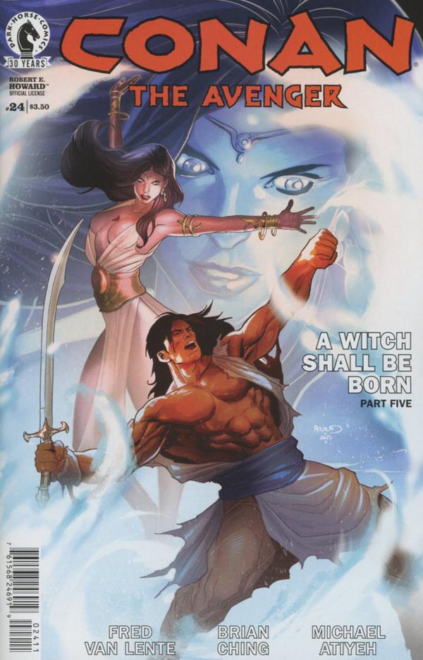Conan the Avenger #24 cover