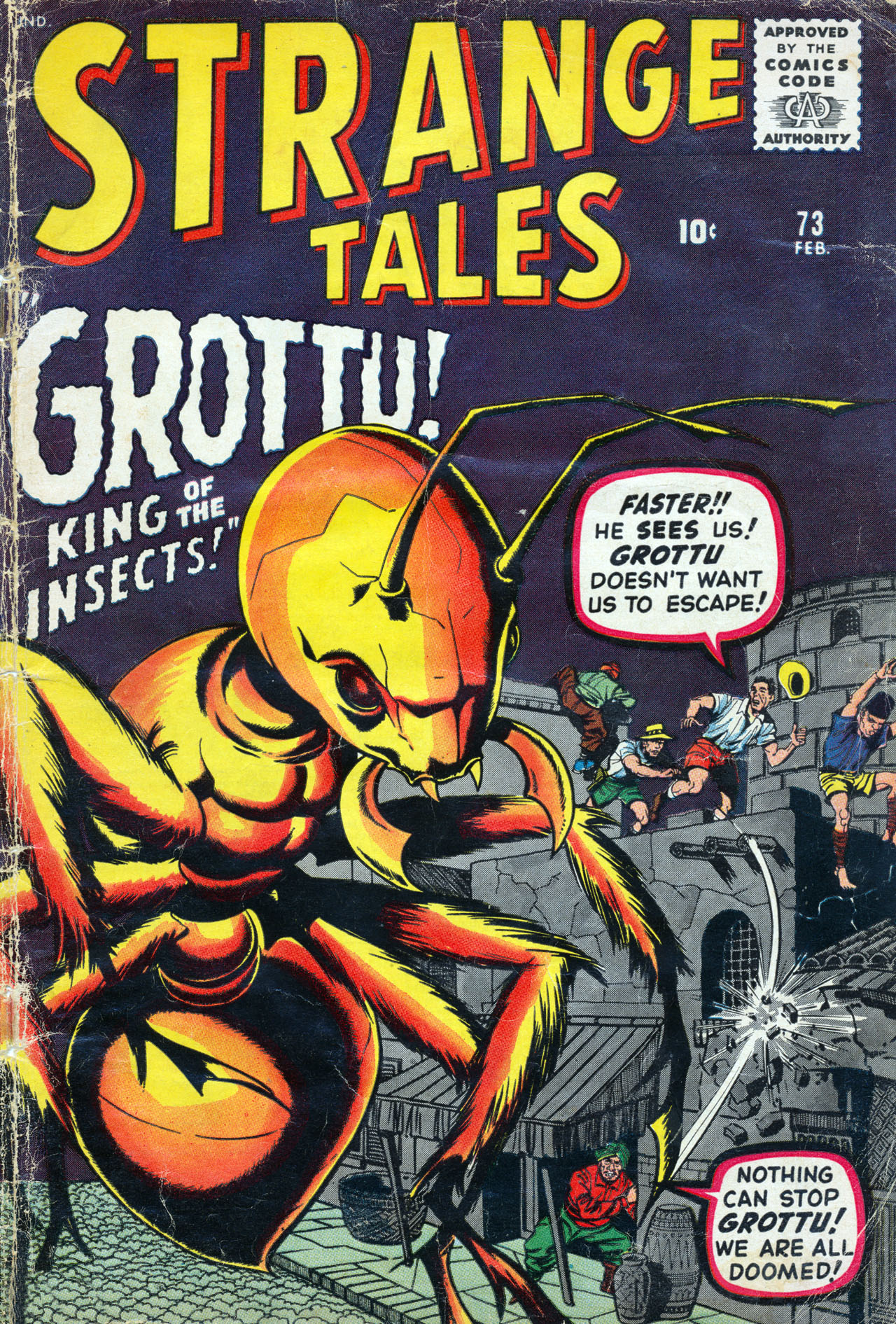 Strange Tales #73 cover