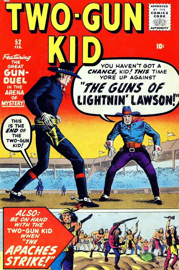 Two Gun Kid #52 cover