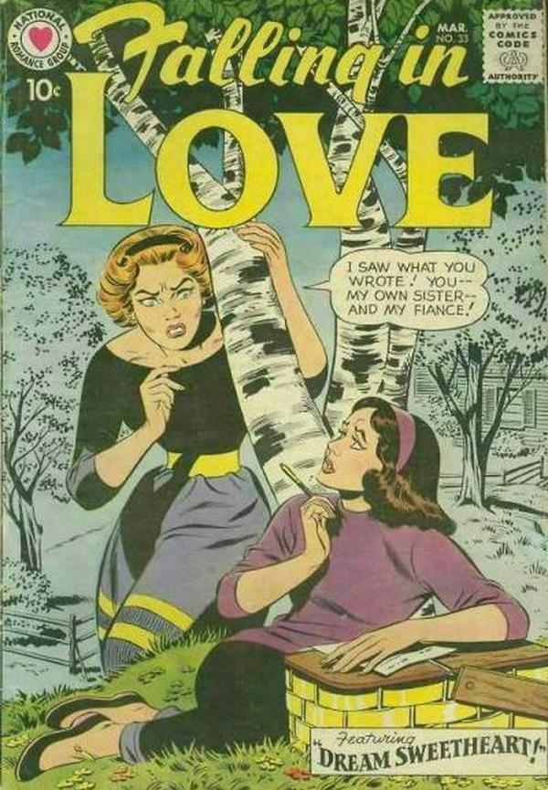Falling in Love #33 cover