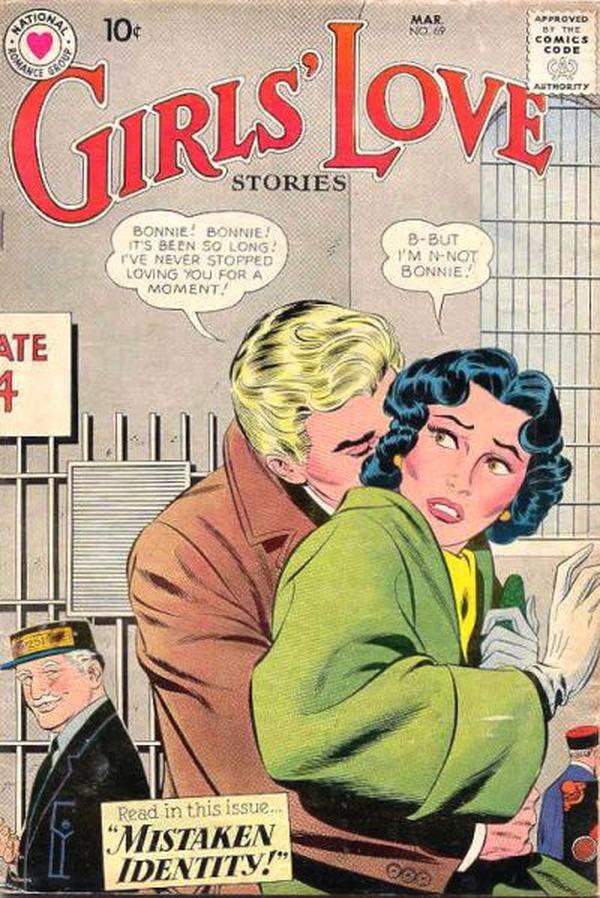 Girls' Love Stories #69 cover