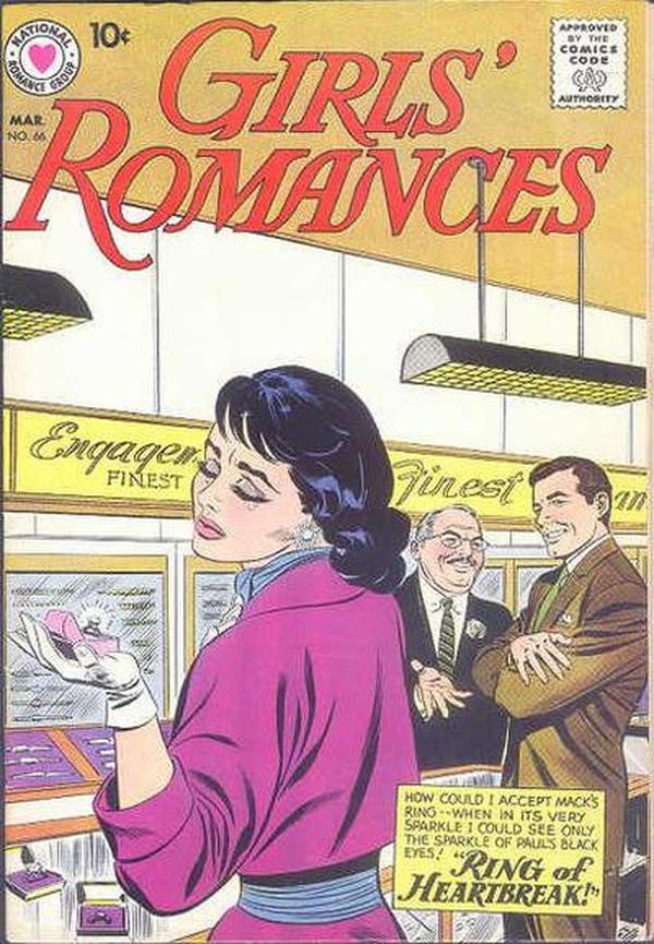 Girls' Romances #66 cover