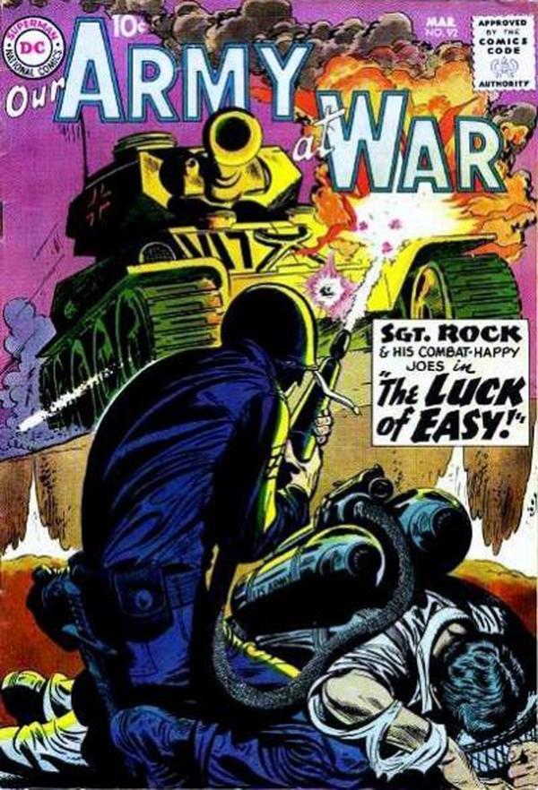 Our Army at War #92 cover
