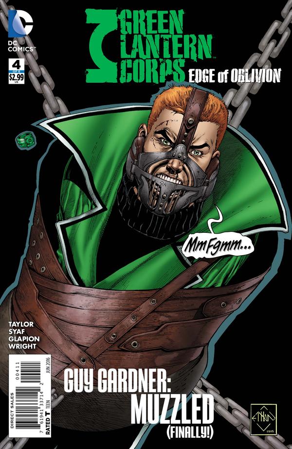 Green Lantern Corps: Edge of Oblivion #4 cover