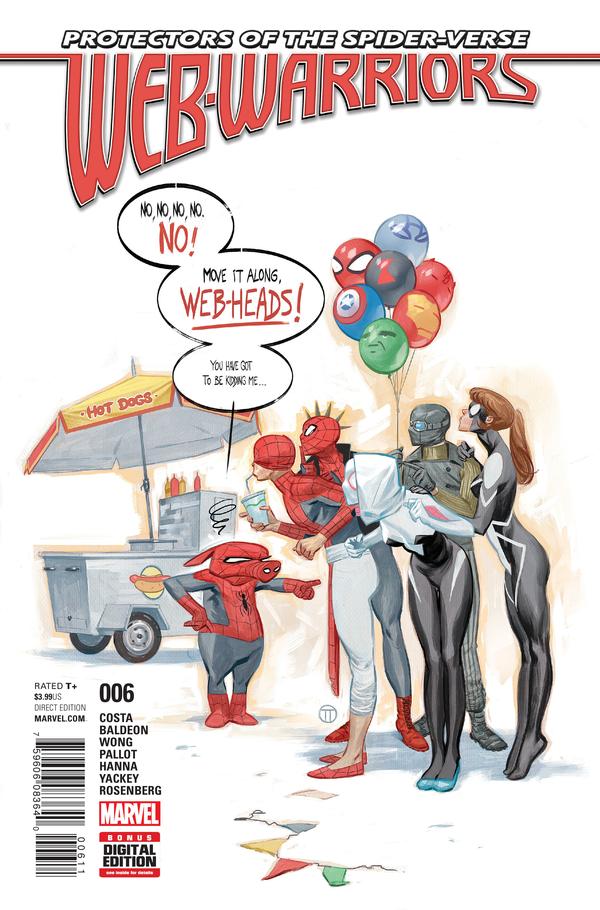Web Warriors #6 cover