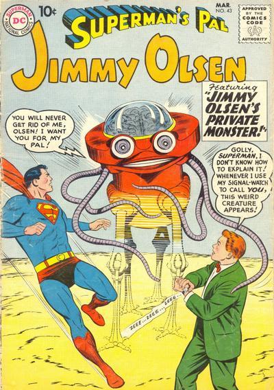 Superman's Pal, Jimmy Olsen #43 cover