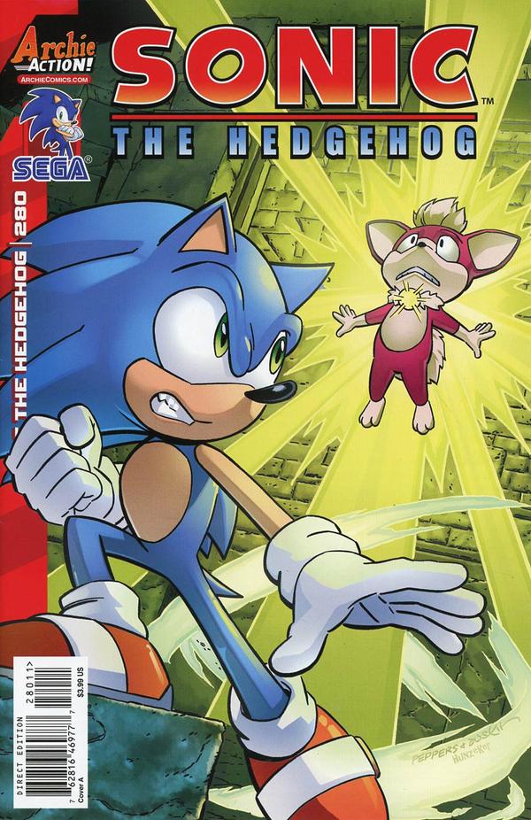 Sonic the Hedgehog #280 cover