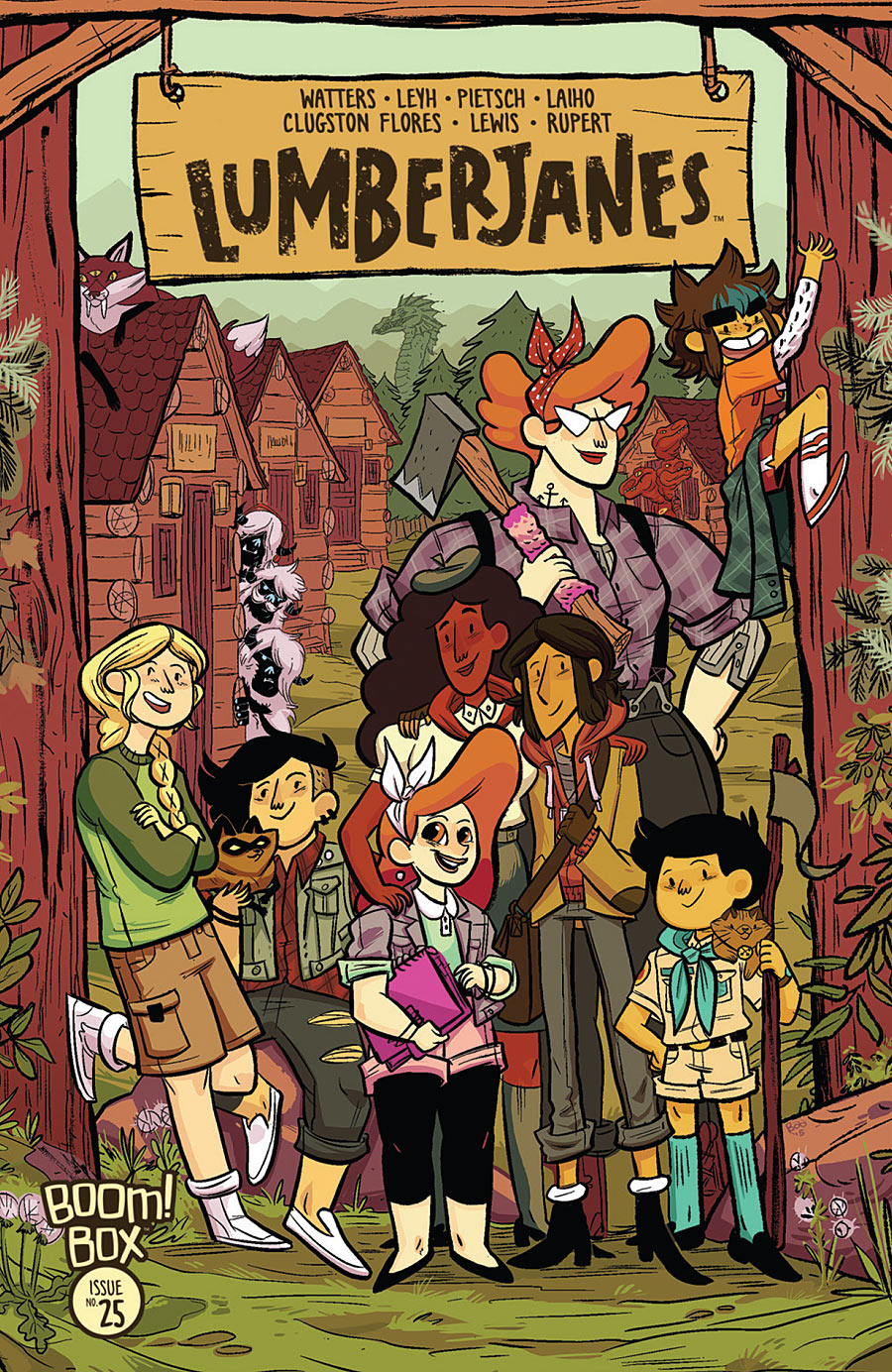 Lumberjanes #25 cover