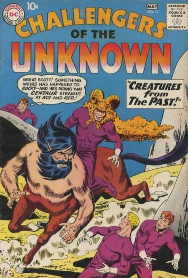 Challengers of the Unknown #13 cover