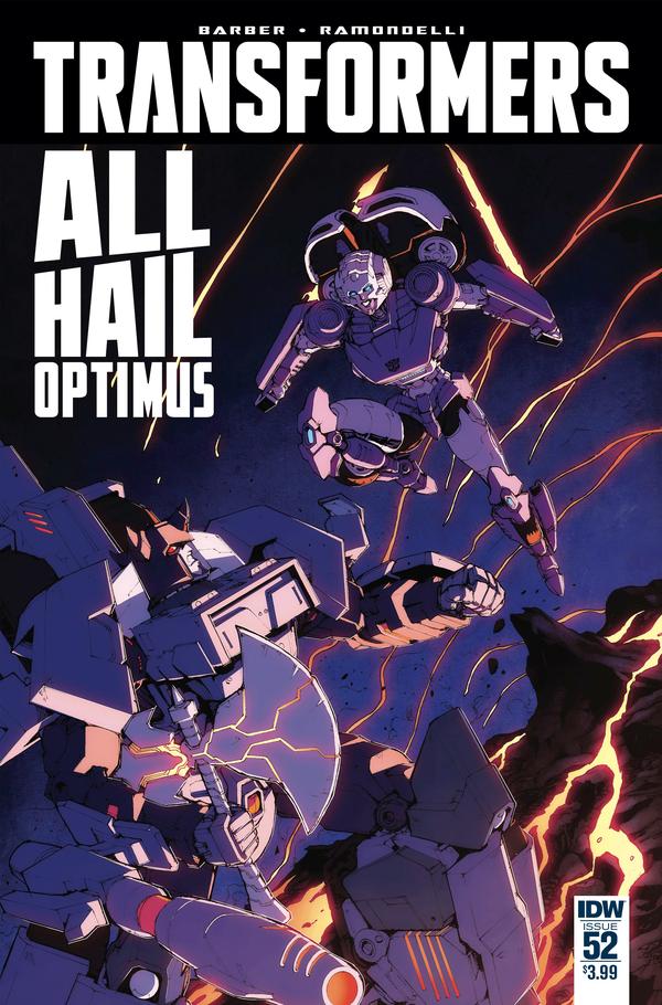 The Transformers #52 cover