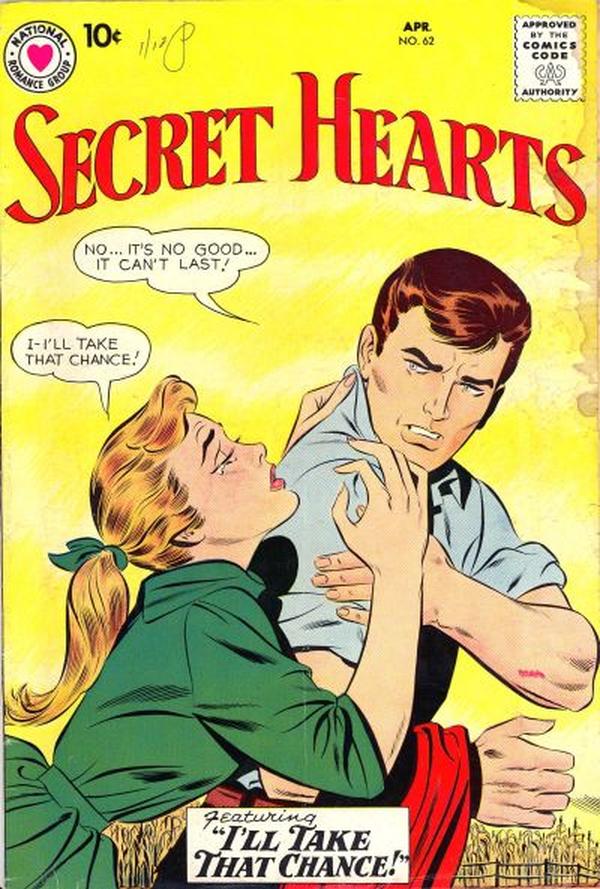 Secret Hearts #62 cover