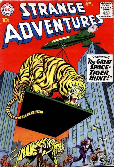 Strange Adventures #115 cover