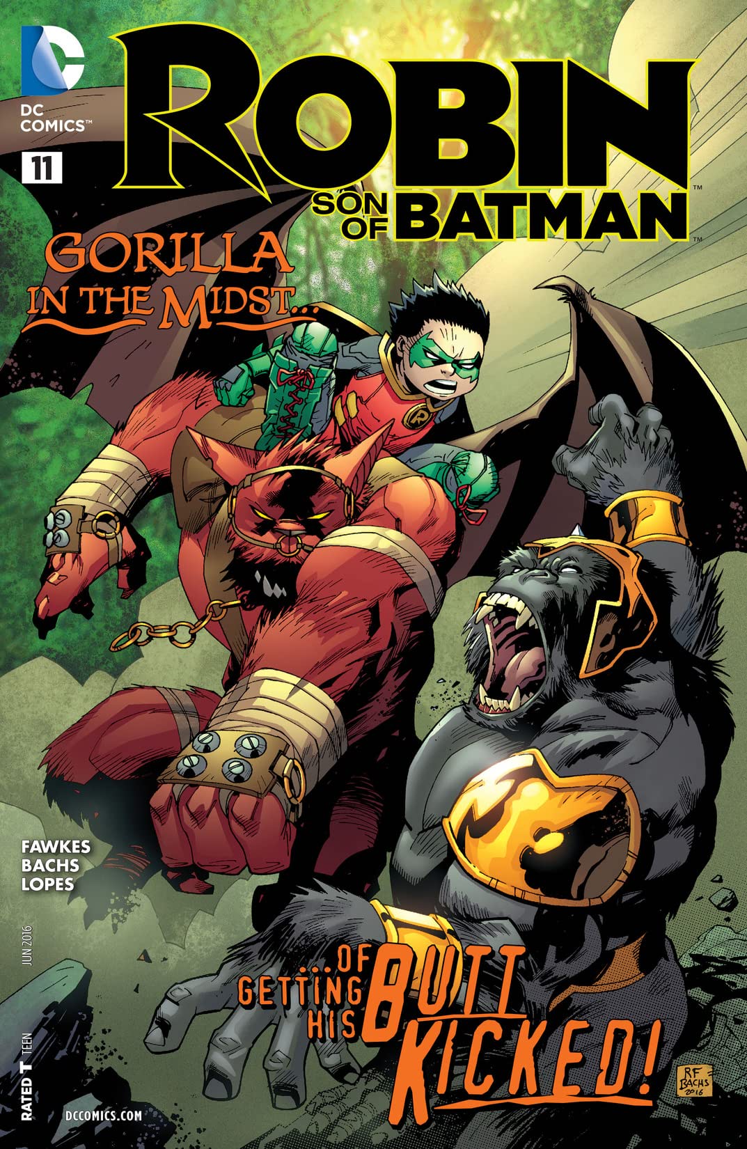Robin: Son of Batman #11 cover