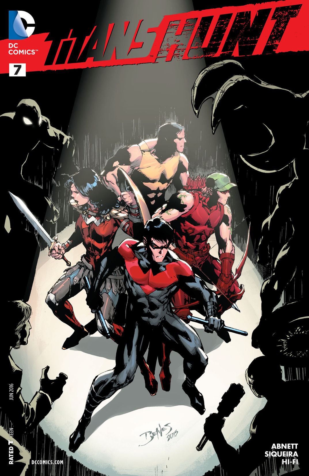 Titans Hunt #7 cover