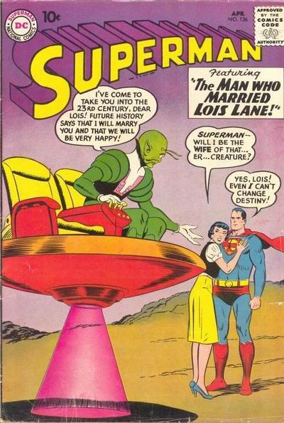 Superman #136 cover