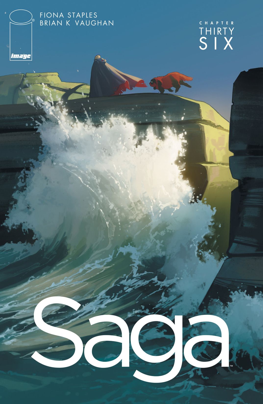 Saga #36 cover