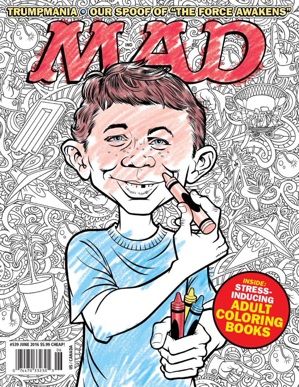 Mad #539 cover