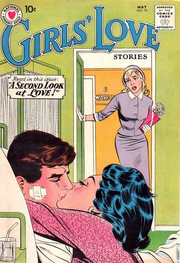 Girls' Love Stories #70 cover