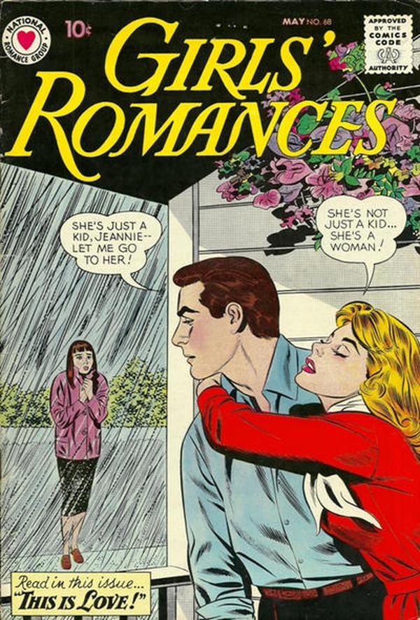 Girls' Romances #68 cover