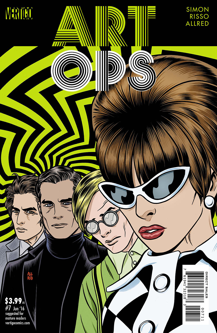 Art Ops #7 cover