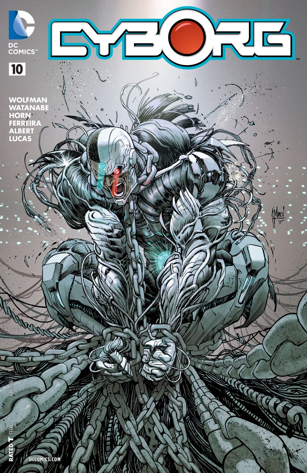 Cyborg #10 cover