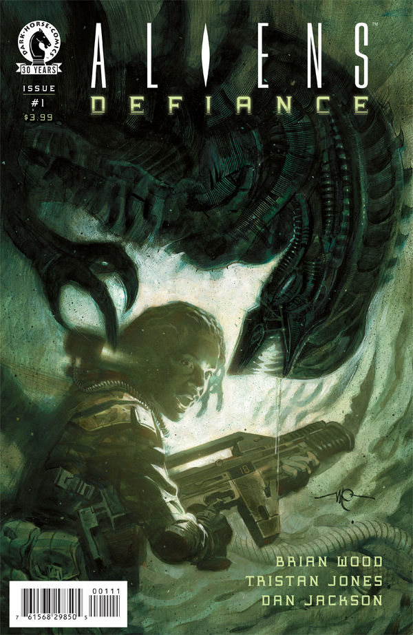 Aliens: Defiance #1 cover