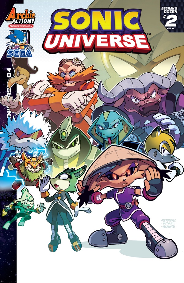 Sonic Universe #84 cover