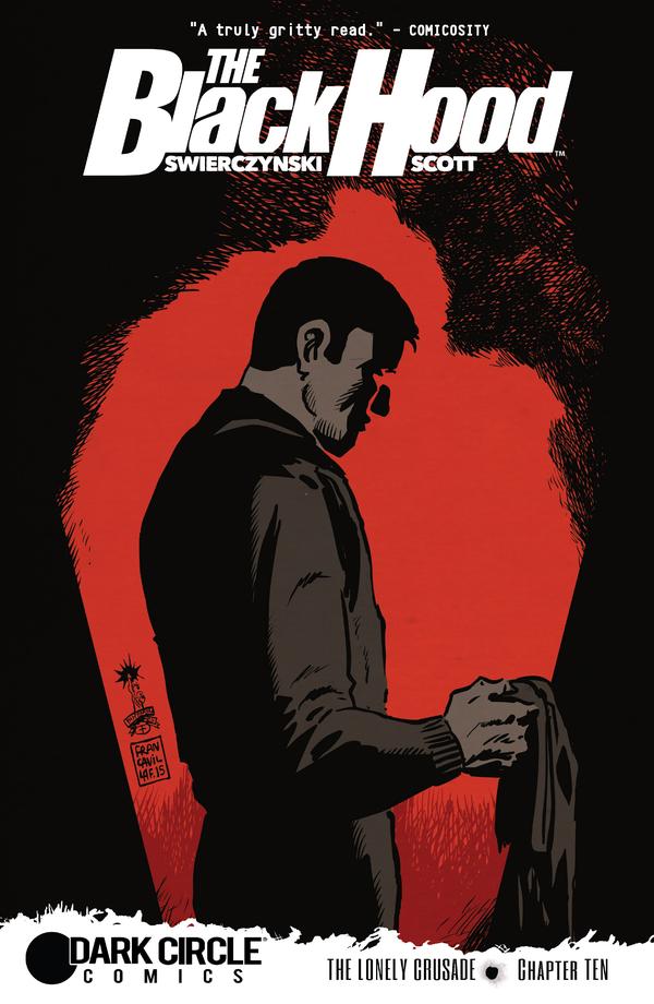 The Black Hood #10 cover