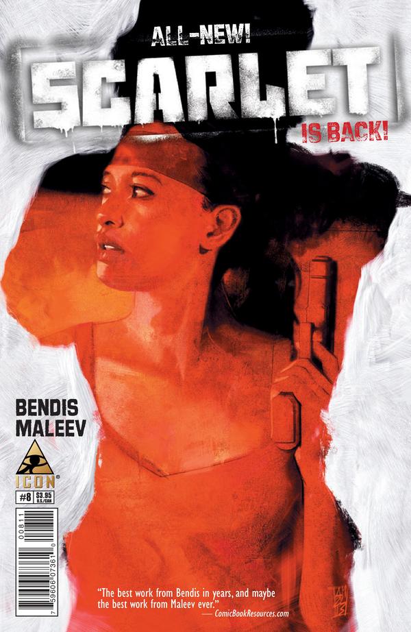 Scarlet #8 cover
