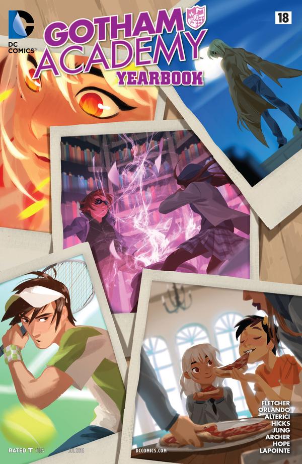 Gotham Academy #18 cover