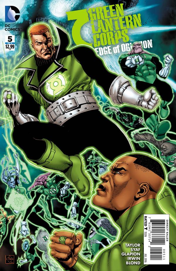 Green Lantern Corps: Edge of Oblivion #5 cover