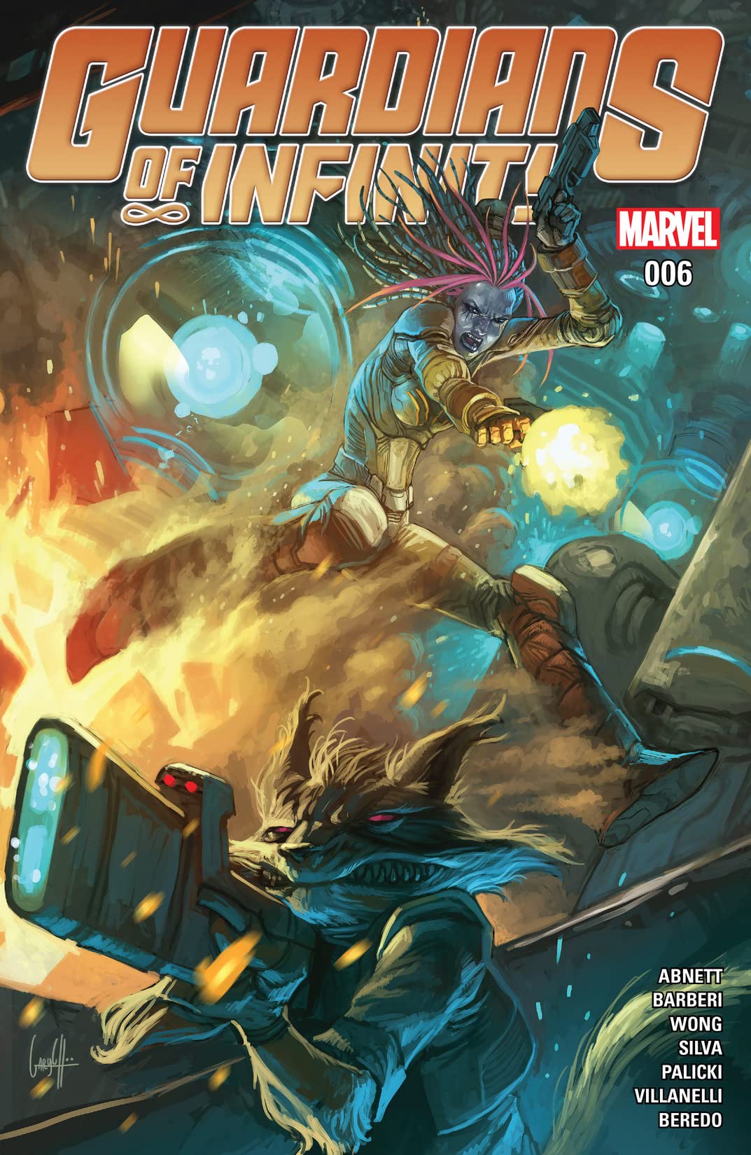Guardians of Infinity #6 cover