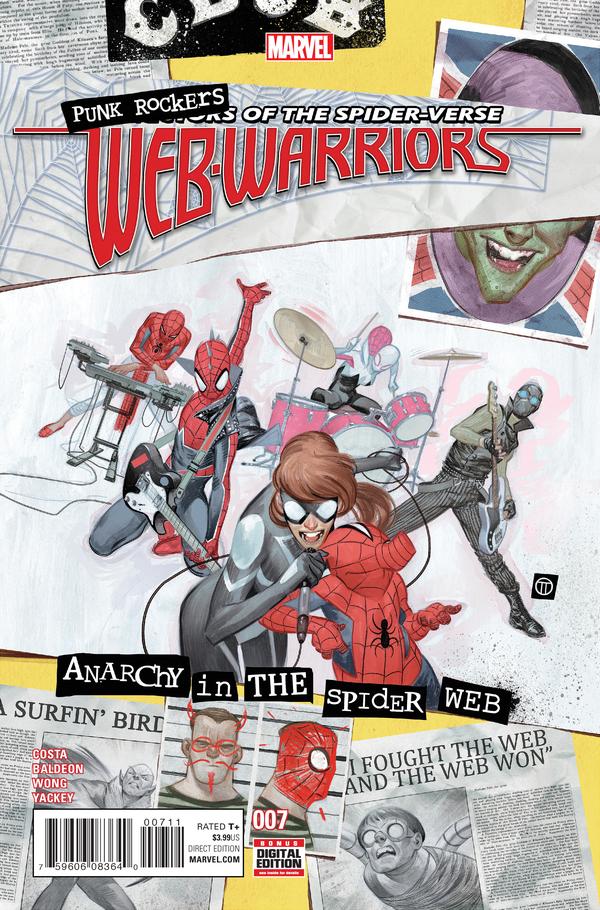 Web Warriors #7 cover